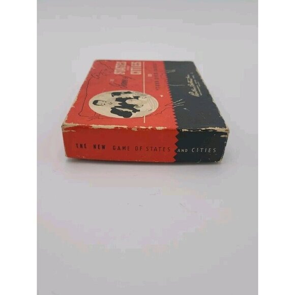 Vintage The Game of States and Cities by Parker Brothers Learning 1946 - Picture 6 of 8